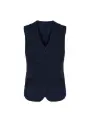 Veste sans manches avec boutons pour femme
