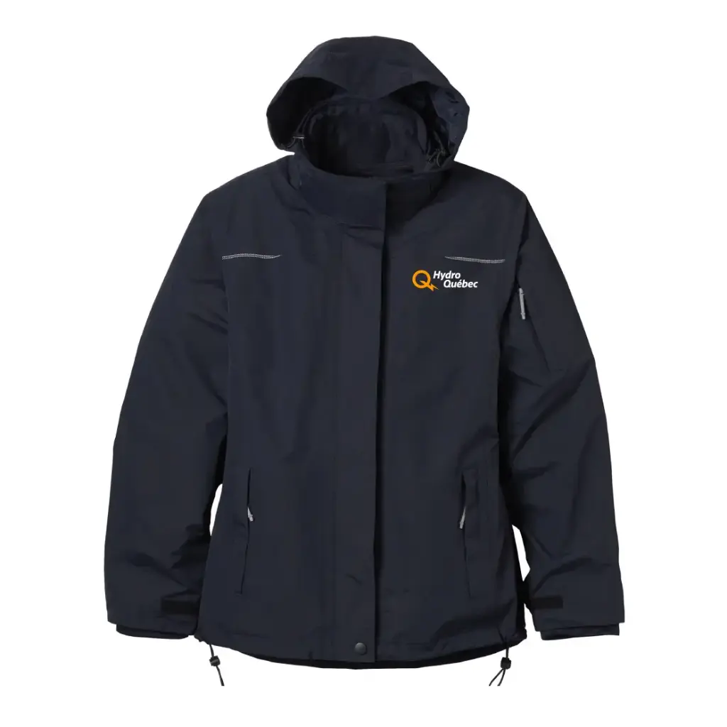 Veste 3-en-1 Landmark à fini imperméable pour femme avec logo