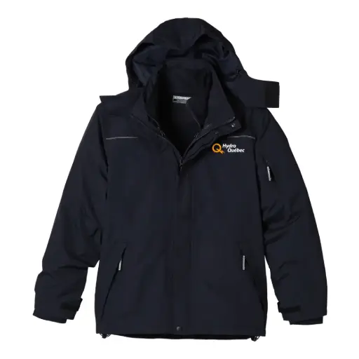 Veste 3-en-1 Landmark à fini imperméable avec logo