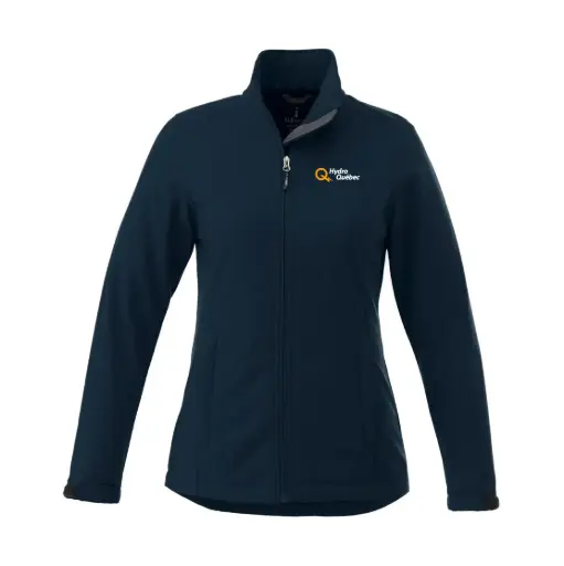 Coquille souple Elevate à manches longues pour femme avec logo