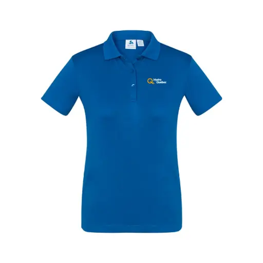 Polo à manches courtes pour femme avec logo